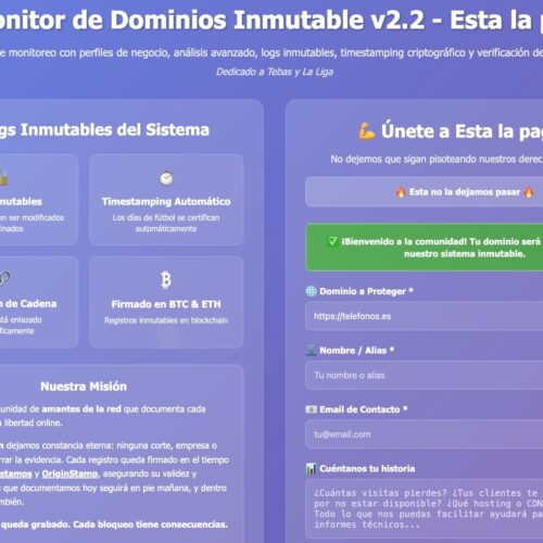 Cómo certificar que tu web fue bloqueada por el fútbol: claves legales para reclamar daños