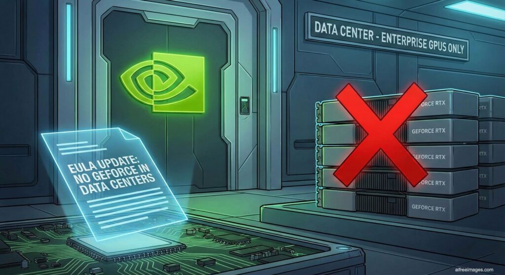 NVIDIA veta por contrato el uso de sus GeForce en centros de datos: las claves legales de un cambio silencioso