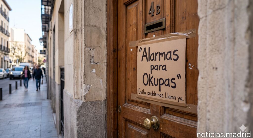 “Alarmas para okupas”: el vacío legal que deberían cerrar las empresas de seguridad