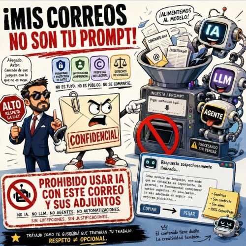 Prohibir la IA en el pie del correo no basta para proteger tus datos