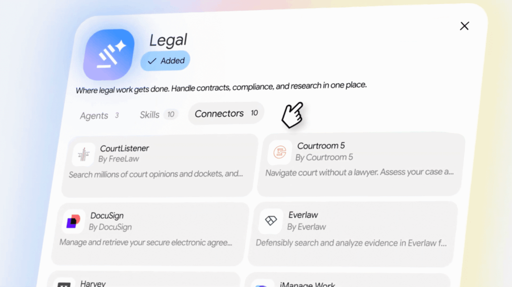 Google lleva Gemini al sector legal con agentes para contratos y regulación